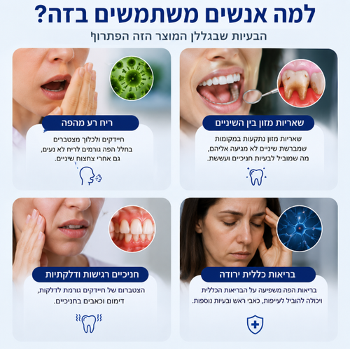 FreshTongue™ – מארז 4 מנקי לשון לנשימה רעננה